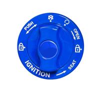 Car Engine Start Stop Button Cover - Push to Start Button Cover | Auto Interior Ignition Buttons Covers | Engine Buttons Protector Covers Anti-Scratch Alloy Decor Stickers | Car Accessories Interior