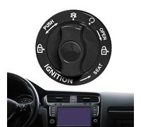 Car Engine Start Stop Button Cover - Push to Start Button Cover | Auto Interior Ignition Buttons Covers | Engine Buttons Protector Covers Anti-Scratch Alloy Decor Stickers | Car Accessories Interior