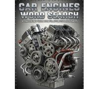 Car Engines World Word Search: Collection with Solutions