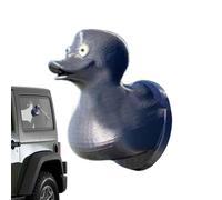 Car Exterior Ornaments, Spraying Duck Windshield Decor, 1.97x1.14 Inches Funny Dashboard Figurine with Unique Expression, Durable Resin Statue, Vehicle Accessories for Personalizing Vehicles Use
