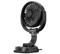 Car Fan - 160 gradi Rotazione Vehicle Cooling Device Portable Air Circulator System | Driver Traveler Sedan SUV Truck RV Office Bedroom Dormitory Study Gym Camping Travel Personal Compact Ventilation