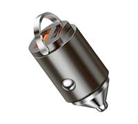 Car Fast Charger, Port Adapter, 0.78 x 1.49 in Powerful Phone Charging Hub, Space Saving Design, Compact Auto Accessory for Automobili, Sedan, Pickup, Truck Cabins, Road Trips