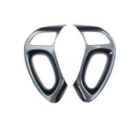 Car Finiture Interne Per Hyundai Per IX35 2010 2011 2012 2013 2014 2015 2 PCS Copertura del Volante Dell'automobile Trim Interni In Fibra di Carbonio Styling Interni Auto Accessori