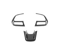 Car Finiture Interne Per Jeep Per Renegade 2015+ Per Jeep Per Compass 2017-2020 Accessori Interni ABS Volante In Fibra Di Carbonio Decorazione Copertura Modanatura Interni(Carbon Fiber Grain)