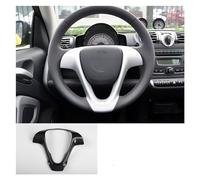 Car Finiture Interne Per Smart 451 Per Fortwo Per Per Edition Volante Per Auto Stile Carbonio Modifiche Interne Parti Interne Del Volante Accessori interni auto