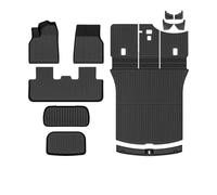 Car floor mat， Compatibile con Tesla 2025+ Model Y Juniper TPE Tappetini antiscivolo impermeabili Set completo di tappetini Accessorio ，for cars(LHD-7PCS set)