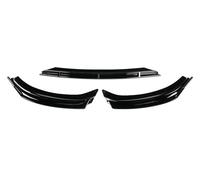 Car Front Bumper Canard Lip Compatible For A-UDI A3 8V S-Line S3 Standard Sedan Version 2017-2020 Lower Splitter Diffuser Spoiler Body Kits(A3 Standard Black)