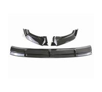 Car Front Bumper Lip Splitter Diffuser Body Kits Spoiler Bumper Guard Protector Gloss Black Accessories Compatible For VW Tiguan 2017-2020(Carbon Look)
