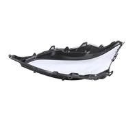Car Front Headlights Eyebrows Adatto per Lexus LS460 LS600 13-16 Paralume per faro anteriore Copertura trasparente per faro anteriore in vetro