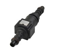 Car Fuel Line Hose Quick Release Connector Straight, 7.89mm ID, 6mm Nylon, Fuel Line Hose Pipe Coupler, Internal Spare Parts, for Various Cars