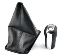 Car Gear Shift Knob Leather Boot Gaitor Cover 5 Speed B-dust-proof