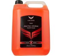Car Gods Triton Arctic Storm Snow Foam 5 L, Shampoo Auto pH Neutro, Non Stripping, Scioglie Sporco Ostinato, per Idropulitrici, Auto e Moto, Profumo Arancia Rossa