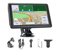 CAR GPS, Navigatore GPS, display touchscreen da 7 pollici, navigazione vocale in reale, di posizionamento globale per la guida a lungo viaggio, navigazione per camion per veicoli per uom