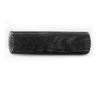 Car Grille Mesh, 6x12mm Aluminum Alloy, Rhombic Mesh Net Grid, Universal Fit for Most Vehicles, Black, 40x13 Inches