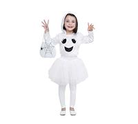Car&Gus - Costume da fantasma con tutù per ragazza