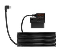 Car Hardwire - Adattatore USB da 12 V/24 V a 5 V, cavo di alimentazione OBD, plug and play OBD step-down per auto, monitoraggio e travel, gestione automatica 'alimentazione, facile