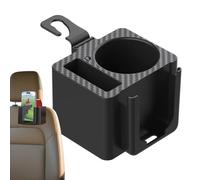 Car Head Rest Cup Holder, Multifunctional Headrest Cup Organizer, Adjustable Backseat Storage Box with Drink Pocket, Foldable Food Tray, Bottle Tissue Key Holder, Ideal for Road