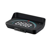 Car Head Up Display - Luminosità automatica, display digitale della velocità, design stabile e robusto, HUD facile da installare per berline SUV furgoni camion veicoli conducente navigazione sicurezza