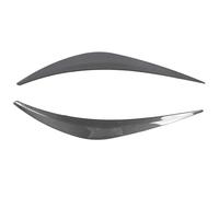 Car Headlights Eyebrows 2 pezzi di palpebre per fari anteriori resistenti allo sbiadimento, copertura protettiva per sopracciglio del faro, adatta per Q50 dal 2014 al 2023(02)