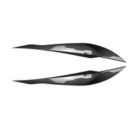 Car Headlights Eyebrows 2 pezzi fari anteriori per auto con palpebre sopracciglio adatti per BMW F30 F32 F33 F34 F35 F31 318i 320i 2013-2019(Carbon Fiber Look)