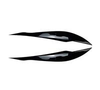 Car Headlights Eyebrows 2 pezzi fari anteriori per auto con palpebre sopracciglio adatti per BMW F30 F32 F33 F34 F35 F31 318i 320i 2013-2019(Gloss Black)