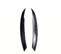 Car Headlights Eyebrows Adatto per VW, Adatto per Jetta MK6, Adatto per Sagitar NCS 2010-2018, Adatto per la copertura della palpebra del sopracciglio del faro(Carbon Fiber Look)