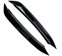 Car Headlights Eyebrows Adesivo per fari anteriori, sopracciglio, palpebre, adatto per VW POLO MK6 MK 6 2019 2020 2021 2022 2023(Glossy Black)