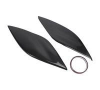 Car Headlights Eyebrows Sopracciglia per fari auto, palpebre, adesivi in fibra di carbonio, rivestimento per fari, adatto per FIAT BRAVO 2007+