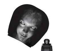 Car Headrest Covers Funny - Vehicle Headrest Protector, Vehicle Interior Accessories | For Daily Commute Road Trip Sedan SUVs RVs Drivers Fleet Managers Holiday