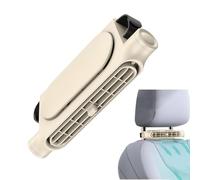 Car Headrest Fan, Regolabile Angolo Cooler, Dispositivo di ventilazione portatile con batteria ricaricabile, Quiet Airflow Control for Backseat, Travel, Truck, RV, Campeggio, Long Drive