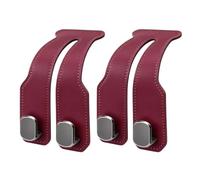 Car Headrest Hooks, 2pc Universal Seatback Bag Hangers For Vehicle Storage | Space Saving Hooks Keep Purses Bags Luggage And Shopping Items Off Seats For Organized Interiors In SUVs RVs Trucks