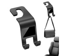 Car Headrest Hooks, Seat Back Storage Organizer Use, Space Saving Non Slip Hanger Design, ABS Material Strong Build, Truck SUV Sedan Pickup Travel Driving Purpose