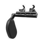 Car Headrest Pillow Cuscino cervicale ergonomico regolabile a 360° per auto con memory foam e cuscinetti laterali, adatto per BMW, adatto per Benz(Unilateral PVC)