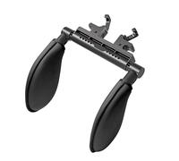 Car Headrest Pillow Cuscino cervicale ergonomico regolabile a 360° per auto con memory foam e cuscinetti laterali, adatto per BMW, adatto per Benz(A13 cloth black)