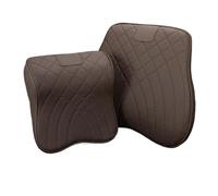 Car Headrest Pillow Cuscino di supporto X70 adatto per Plus Big Mountain Sea King X90 Poggiatesta Supporto per la vita Cuscino interno adatto per Jietu C(Mocha Brown headrest+lumbar)