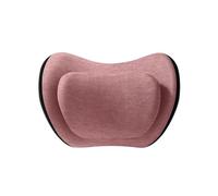 Car Headrest Pillow Cuscino per il collo dell'auto con design a doppio strato, supporto per la vita dell'auto, poggiatesta e supporto lombare in memory foam(Pink -car headrest)