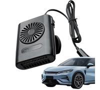 Car Heater, 12V Defroster Fan, Portable Auto Warmer, Quick Window Demister, Heating Cooling Function, Winter Use for Windshield Truck RV Sedan Vehicle Interior Camping