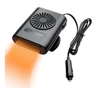Car Heater, 12V Windshield Defroster, Portable Heating And Cooling Fan, Compact Auto Demister Unit for Sedans, Vehicles, Trucks, Winter Travel, Camping Use, 5.31x4.13x2.99 Inches