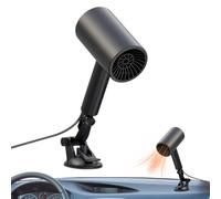 Car Heater - 360° Rotating Portable Electronic Auto Fan, 2 modalità regolabili Heating and Cooling Function, Fast Defroster for Commute Winter Travel Driving, Vehicle Accessory, 27 cm x 10,63 pollici