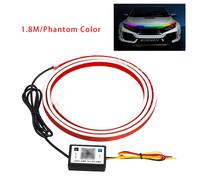 Car Hood LED Daytime Running Light Strip Flexible Dynamic Scan Start Up H7