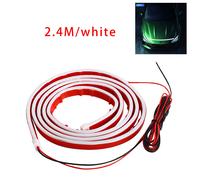Car Hood LED Daytime Running Light Strip Flexible Dynamic Scan Start Up T9