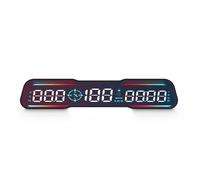 Car HUD Head Up Display G19 GPS Contachilometri MPH Allarme Velocità Universale