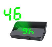 Car HUD Head Up Display - Universal GPS Digital Speedometer With LED HD | Vehicle Dashboard Projector With KM/H And MPH Speed Display | USB Powered Automotive Driving Accessory