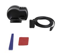 Car HUD Heads Up Display AP6, OBD e GPS Smart Gauge Display LCD Dispositivo Head Up a Doppio per Veicoli, Funziona Perfettamente per la Maggior Parte delle Auto (Nero)