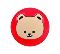 Car Ignition Cover, Bear Button Cap, Decorative Start Stop Shield, Simple Peel and Stick Trim Fashionable Car Charm with Adhesive Back, Vehicle for Women and Daily Trips Trucks RVs