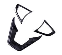 Car Interior 3 Pezzi Per Ford Per Fusion Per Mondeo Per Edge 2013-2019 Coprivolante Per Auto Con Struttura In Fibra Di Carbonio Interni Auto