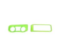 Car Interior Adesivi Per Copertura Decorativa Del Pannello Navigazione Dello Strumento Per Auto Per Wrangler JL Per Gladiator JT 2024 Up Accessori Interni Interni Auto(Verde chiaro)
