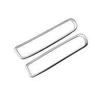 Car Interior Auto Pilastro Anteriore Uscita Aria Vent Copertura Trim Coperchio Per Ford Per Focus Per Mk4 2019-2023 ST Linea Acciaio Decorazione Interni(Sliver)