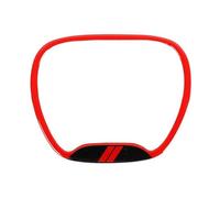 Car Interior Copertura Del Rivestimento Dell'anello Centrale Del Volante Per Dodge Per Challenger Per Caricabatterie 2015-2020 Accessori Interni Per Auto Interni Auto(Rosso)