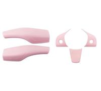 Car Interior Copertura Protezione Whift Per Volante Dell'auto Per Tesla Per Modello 3 Y Pomello Del Cambio Porta Laterale Interna Frontale Trim Strip Interni Auto(5 pcs)